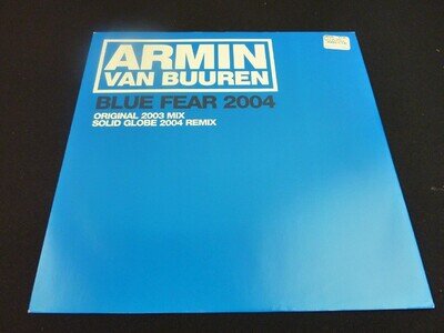 Armin Van Buuren Blue Fear 2004 12" Vinyl NEBT061