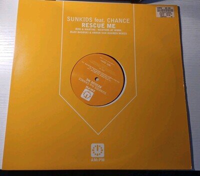 Sunkids - Rescue Me, Vinyl, 1999, AM:PM, MAW, Oliver Basoski, Armin Van Buuren