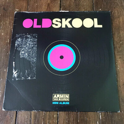 Armin van Buuren - Old Skool (Mini Album) Vinyl Record BLACK 12” 2016