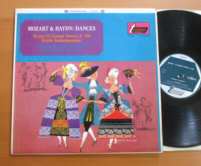 TV 34011S Mozart & Haydn Dances Robert Wagner VOX Turnabout Stereo Vinyl NM