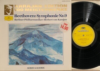 KARAJAN-EDITION BEETHOVEN SYMPHONY NR. 9 VINYL ALBUM 1982 LP 2543 030