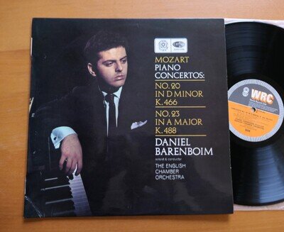 STZ 836 Mozart Piano Concertos 20 & 23 Barenboim NEAR MINT New Zealand ASD 2318