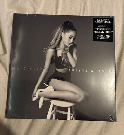 Ariana Grande My Everything 12" LP Coloured Vinyl Clear/Pink