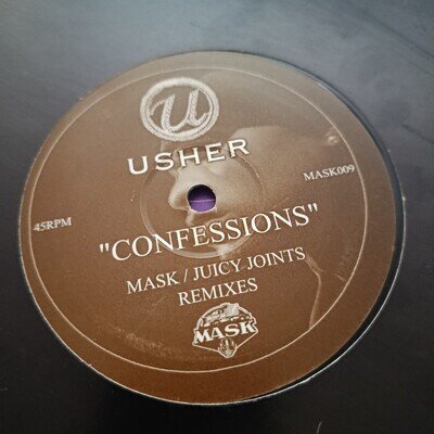 Usher Confessions Mask Juicy Joints Remixes 12" Speed Garage 4x4