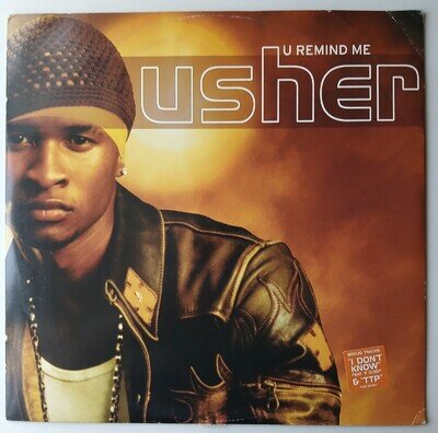 Vinyl Record - Usher – U Remind Me - Hip Hop, Funk / Soul 12" UK 2001