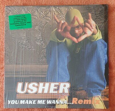 12" Vinyl Single By Usher - You Make Me Wanna (Remix)