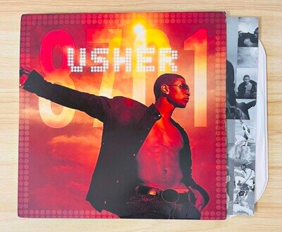 USHER / 8701 US Original 2001 Vinyl 2LP The Neptunes, P. Diddy, Kelis Arista