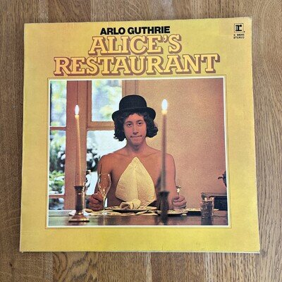 Arlo Guthrie Alice's Restaurant UK Vinyl Reprise Records – K 44045 VG+