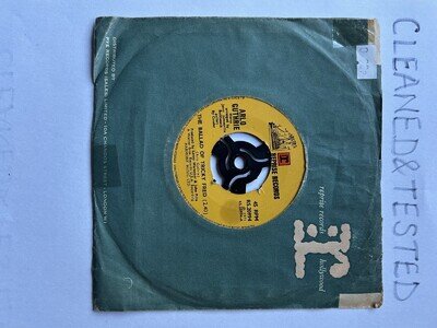 Arlo Guthrie- The Ballad Of Tricky Fred /Shackles & Chains 7” Vinyl RA20994 1971
