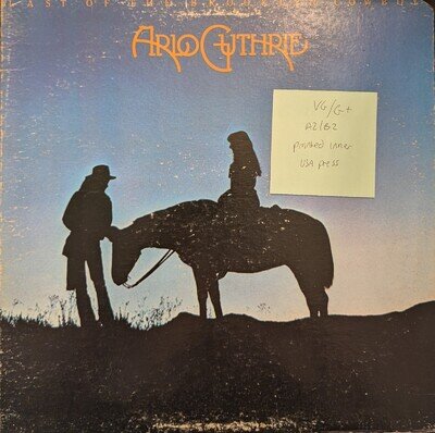 Arlo Guthrie Last Of The Brooklyn Cowboys Vinyl Record VG/G+ MS2142 1973