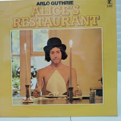 Arlo Guthrie Alice's Restaurant UK Vinyl Reprise Records –1967 K 44045 EX VG+