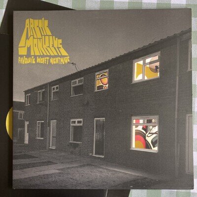 ARCTIC MONKEYS Favourite Worst Nightmare 1ST PRESS VINYL LP - 2007 - A1 / B1