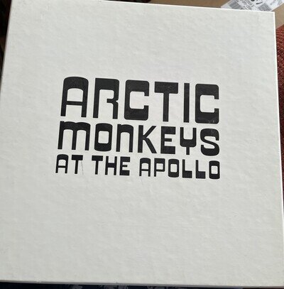 Arctic Monkeys Live at the Apollo Box Set Vinyl, DVD, Poster, Postcards Unplayed
