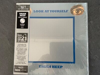 URIAH HEEP LOOK AT YOURSELF limited edition 50th anniversary clear vinyl