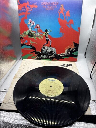 Uriah Heep - The Magician's Birthday - 1972 : ILPS 9213 : A-1U/B-1U