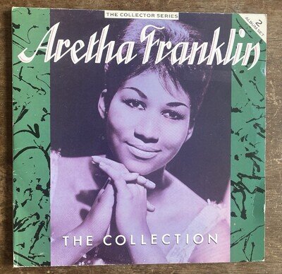 Aretha Franklin The Collection X2 Vinyl LP 1986 UK Castle Communications