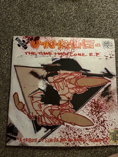 Unkle - The Time Has Come - Orignal 2 Vinyl E.P - 1994