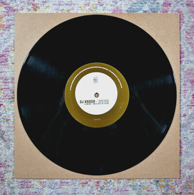 DJ Krush Meiso 4 Hero Remixes 10” Promo Mo Wax MW042R 1996 Trip Hop Jungle UNKLE