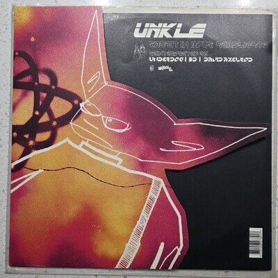 UNKLE Ft. Thom Yorke 'Rabbit In Your Headlights' 12" Vinyl