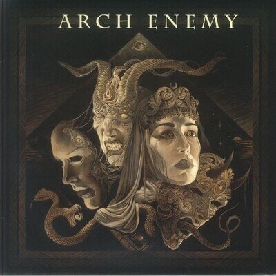 ARCH ENEMY - Deceivers - limited 180 gram 'yellow sun' vinyl LP + booklet