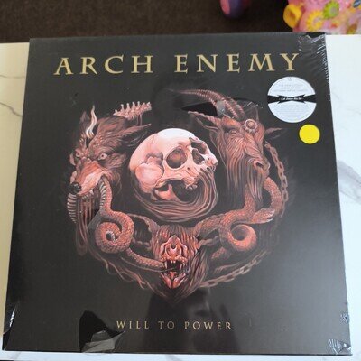 2017 Arch Enemy Will To Power LP Vinyl 2x CD 7" Ltd Ed Boxset Death Metal Sealed