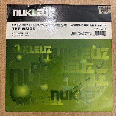 Mario Piu' Presents DJ Arabesque – The Vision (12" Vinyl Single) 2000 Nukleuz