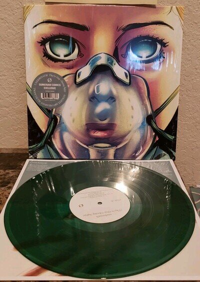 Underoath They're Only Chasing Safety Comic Cover Green Limited Vinyl