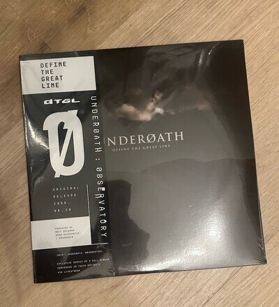 Underoath Define The Great Line Vinyl LP Observatory New Sealed