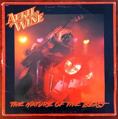 April Wine The Nature Of The Beast Vinyl LP Aquarius 1981 (AQR 530)