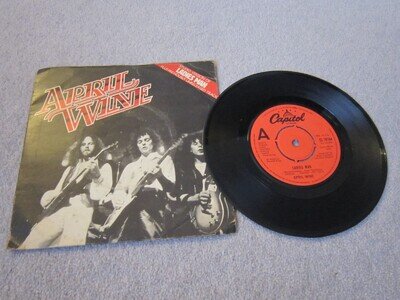 7" record ,single, April Wine ,Ladies Man / Oowatanite ,1979