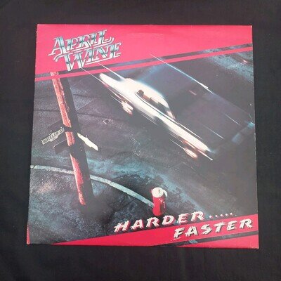 APRIL WINE- HARDER FASTER- VINYL LP EST 12013 -1 -1 EXCELLENT VINYL CONDITION