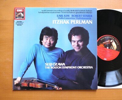 Earl Kim Robert Starer Itzhak Perlman Seiji Ozawa EMI Factory Sample 27 0051 1