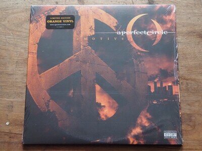 A Perfect Circle (Tool) eMOTIVe Orange Vinyl 2 LP Original 1st US Press. Sealed