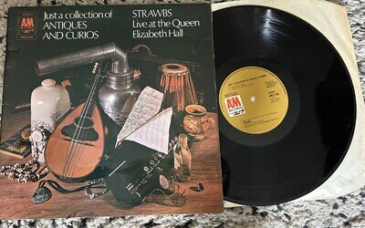 The Strawbs - antiques and curios LP UK 1970 A&M 1ST gfld 1ST withdrawn cover