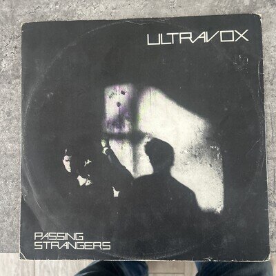 Ultravox Passing Strangers 12 inch Vinyl Single 1980 Vg+vg