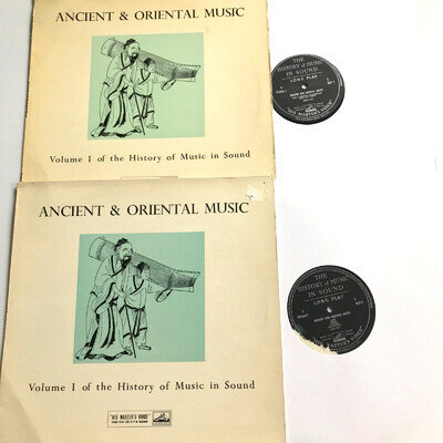 Ancient and Oriental Music HMV History Of Music In Sound 2 Vinyl LP