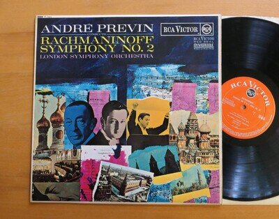 SB 6685 Rachmaninoff Symphony no. 2 Andre Previn RCA Black Spot ED1