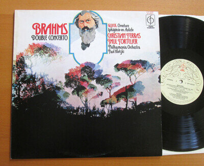 CFP 40081 Brahms Double Concerto Ferras Tortelier Kletzki NEAR MINT Stereo LP