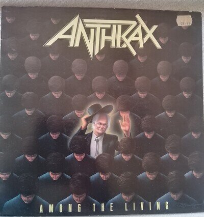 ANTHRAX LP AMONG THE LIVING WITH INSERT