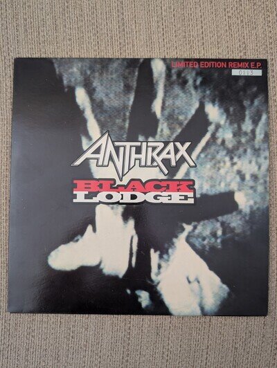 Anthrax - Black Lodge 10" Ltd Edition Remix EP Numbered Vinyl