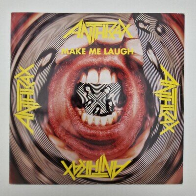 Anthrax Make Me Laugh 12" Black Vinyl