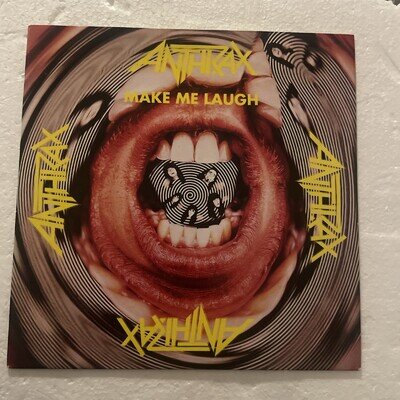 Anthrax – Make Me Laugh Vinyl Red, 7",45 RPM, Single UK 1988 EX