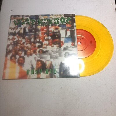 Ugly Kid Joe Busy Bee Yellow Vinyl Single Mercury 1993 Rock 7 Inch