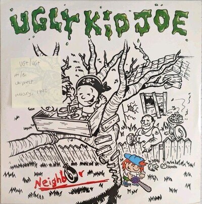 Ugly Kid Joe Neighbor Vinyl Record VG+/VG+ MERX374 1992