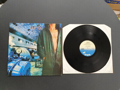UFO - LIGHTS OUT 1977 UK PRESS 12" VINYL RECORD LP EX/EX