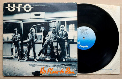 UFO - No Place To Run Vinyl LP. U.S. 1980. Chrysalis. VG+/F