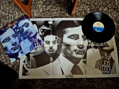 Ufo Obsession 1978 Vinyl Album With Large Poster Pre Owned In Great Condition