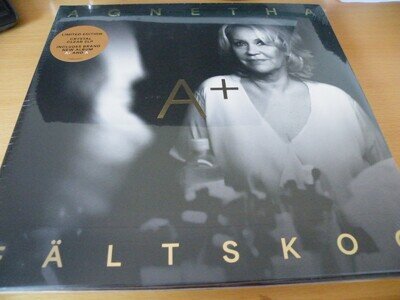 Agnetha Fältskog A+ Double Crystal Clear Vinyl 2LP Limited Edition 2023 NEW