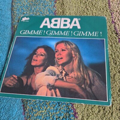 ABBA – Gimme! Gimme! Gimme! (A Man After Midnight) - Polar EPC7914 Rare italian