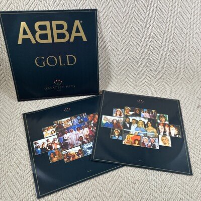 ABBA Gold Greatest Hits 2LP Vinyl Limited Edition NEW Near Mint Record